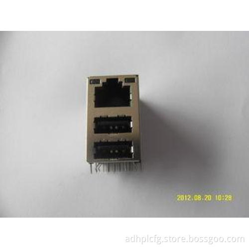 10/100base 1X1 Tab Down Transformer RJ45 Single Port, 8P8C